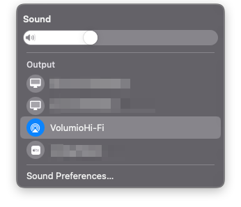 Connect your Airplay device to Volumio and start streaming