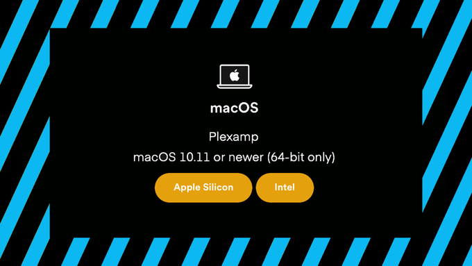 Learn how to install Plexamp to your Intel or Apple Silicon Mac OS computer